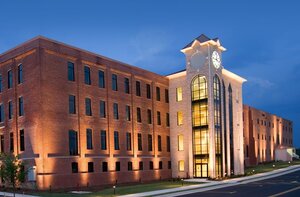 building with commercial lighting services in Chicago